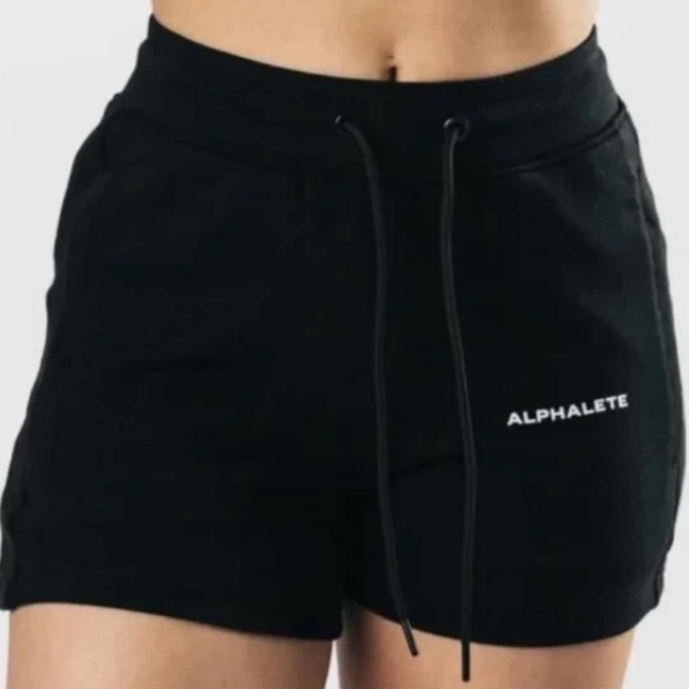 Alphalete Essential Core Shorts SIZE Small BLACK